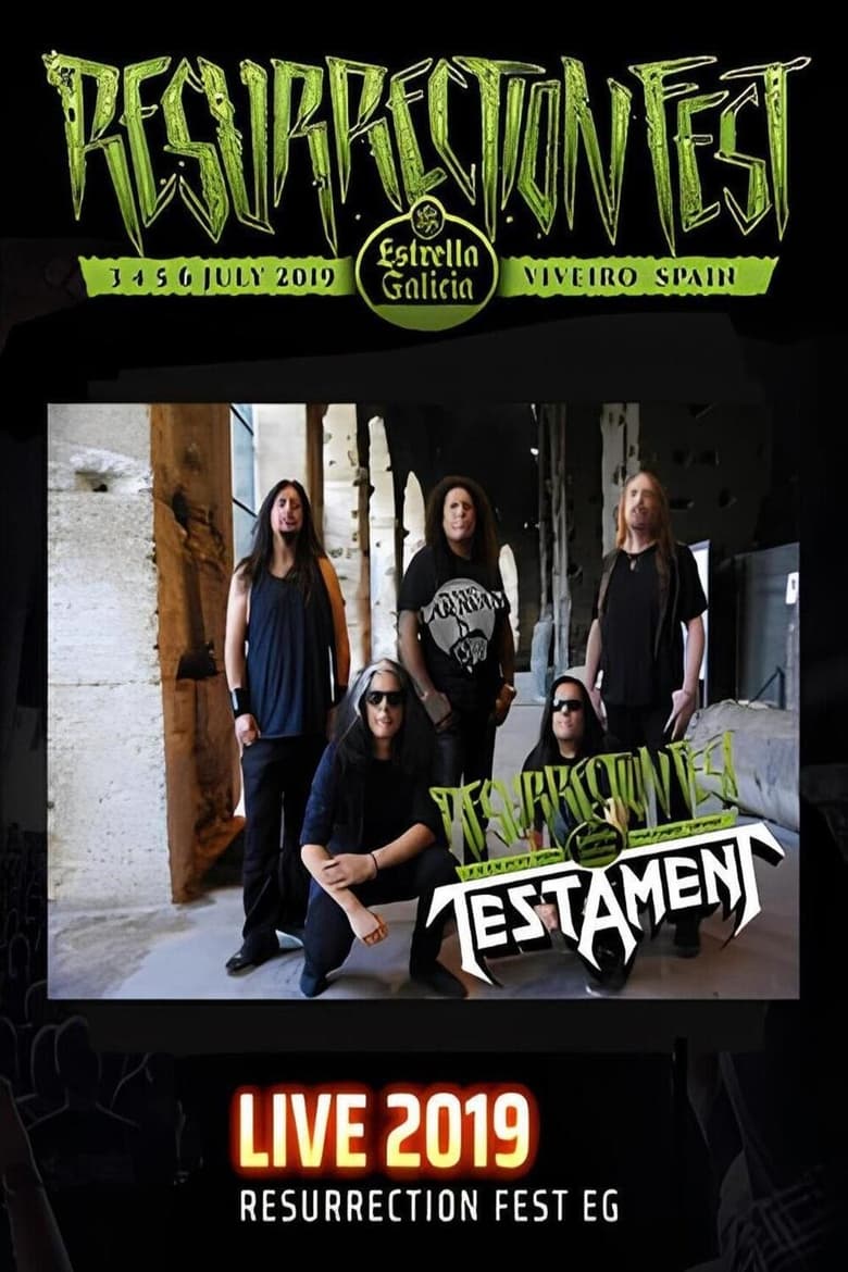 Poster of Testament - Live at Resurrection Fest EG 2019