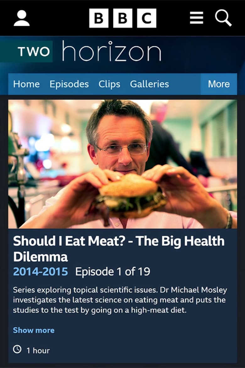 Poster of Should I Eat Meat? The Big Health Dilemma