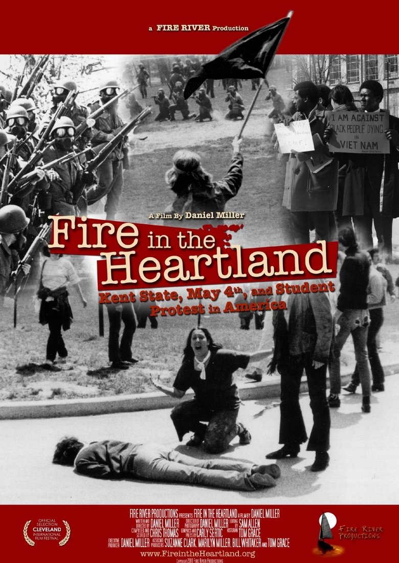 Poster of Fire in the Heartland: Kent State, May 4, and Student Protest in America