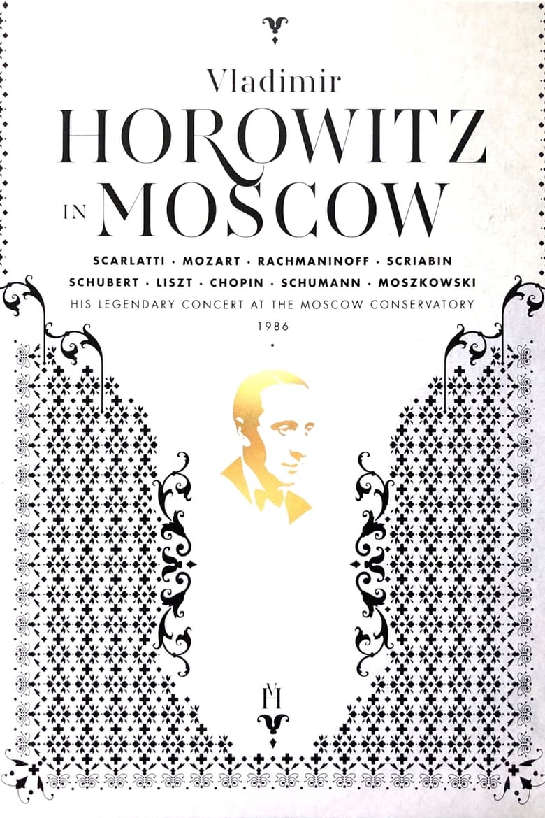 Poster of Horowitz in Moscow