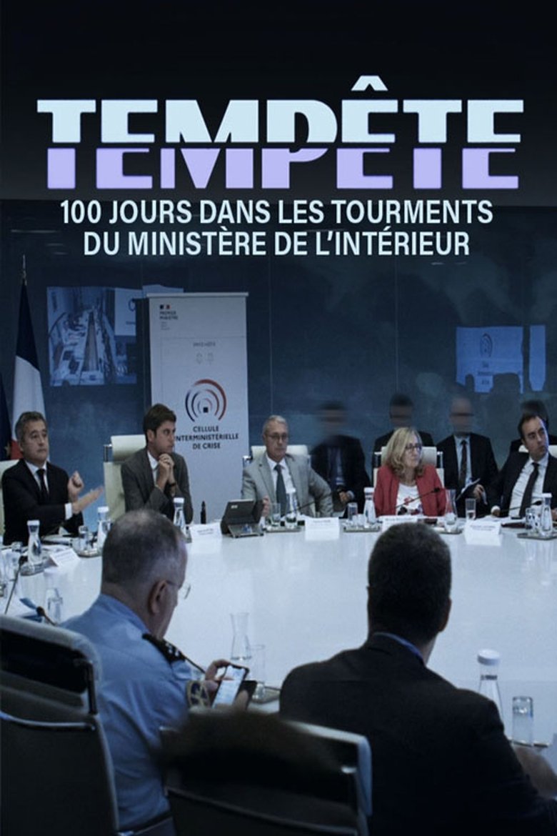 Poster of Tempête : 100 jours dans les tourments du ministère de l'Intérieur