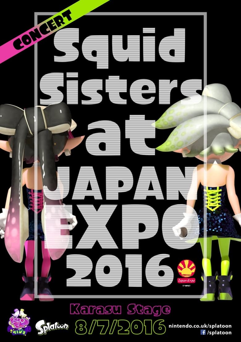 Poster of Splatoon - Squid Sisters Concert at Japan Expo 2016