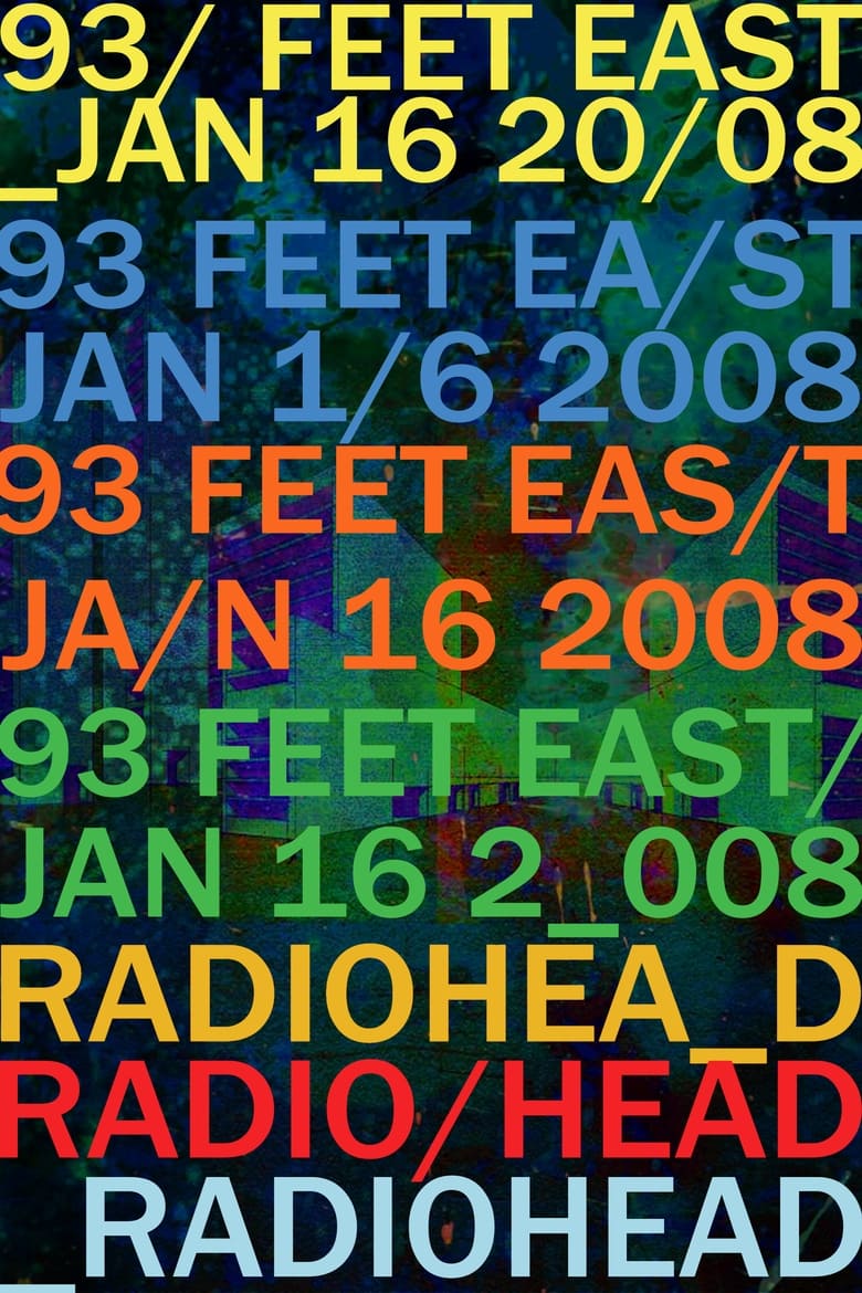 Poster of Radiohead | Live From 93 Feet East, London