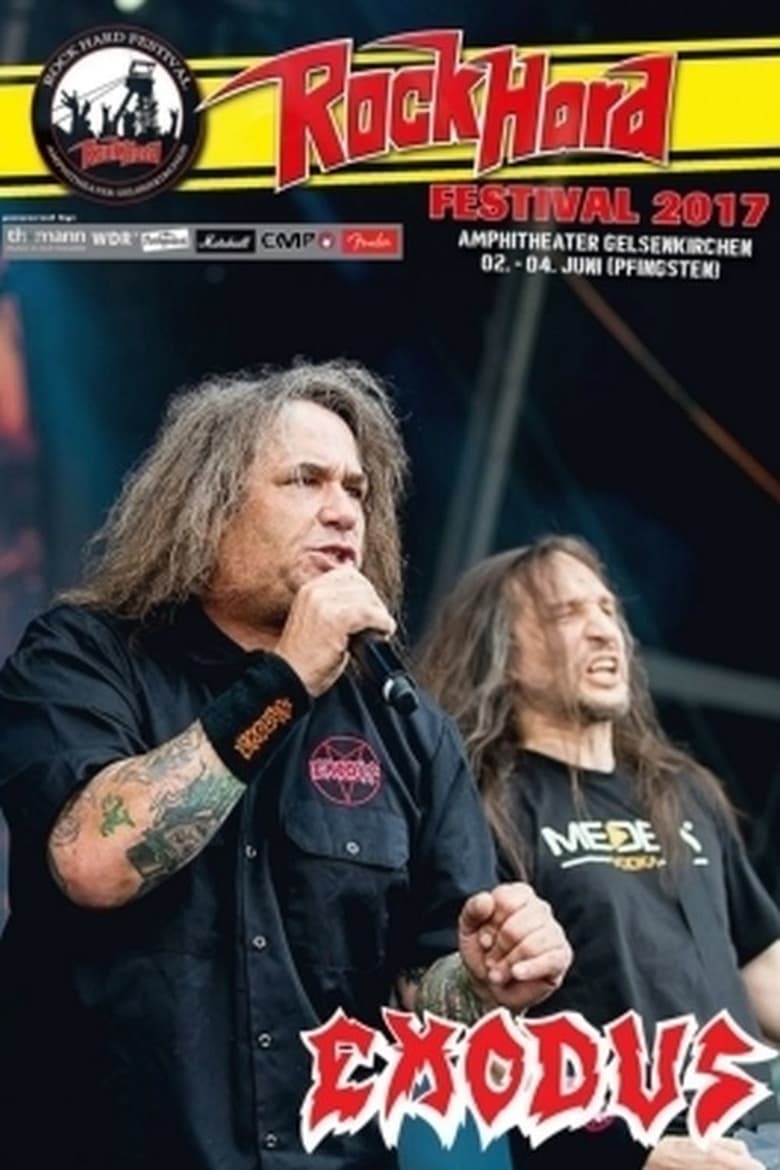 Poster of Exodus: Live at Rock Hard Festival 2017