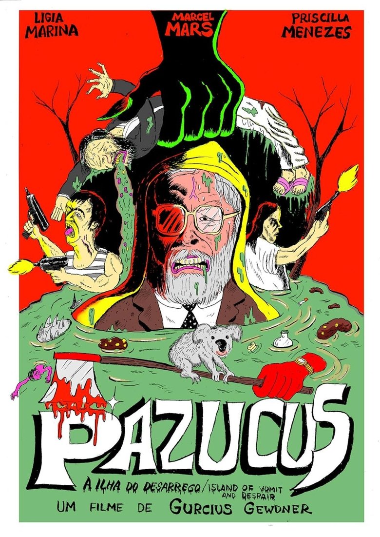 Poster of Pazucus: Island of Vomit and Despair