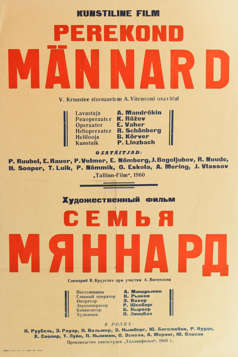 Poster of Perekond Männard