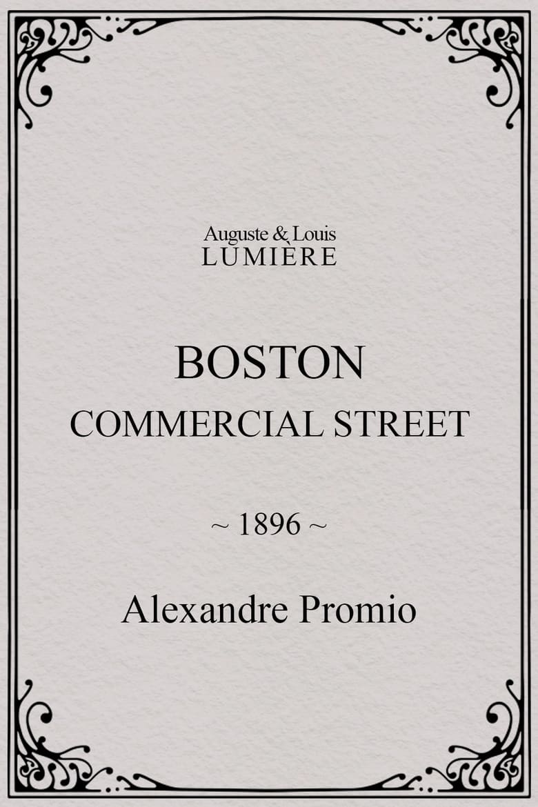 Poster of Boston, Commercial Street