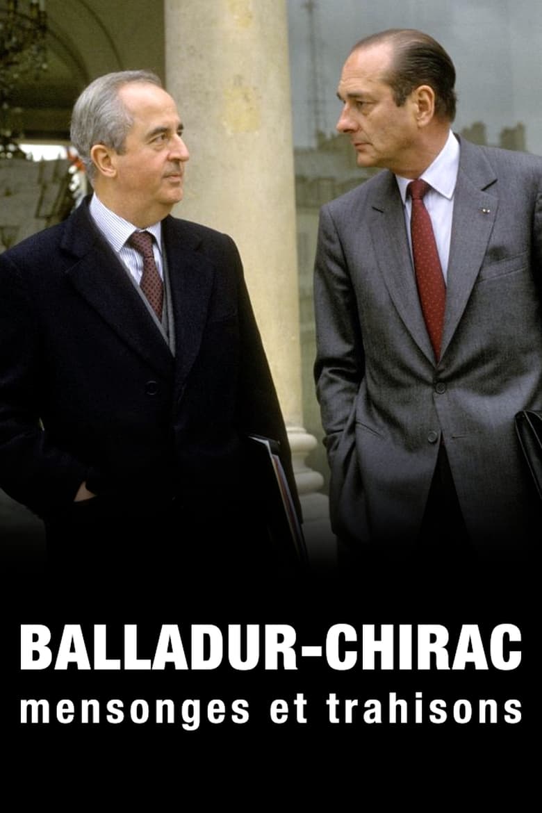 Poster of Balladur-Chirac, mensonges et trahisons