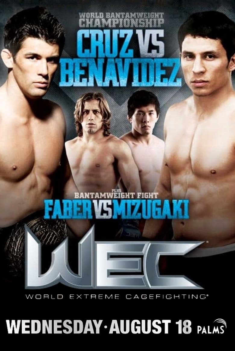 Poster of WEC 50: Cruz vs. Benavidez 2