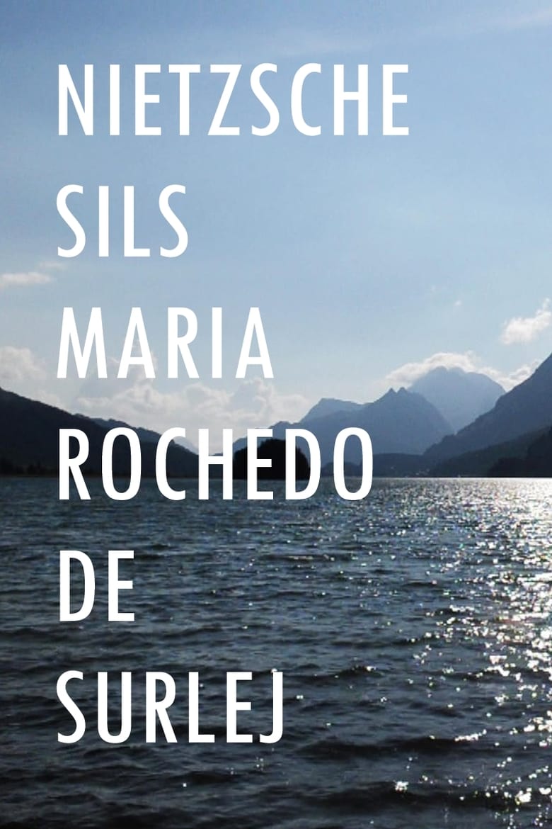 Poster of Nietzsche Sils Maria Rochedo de Surlej