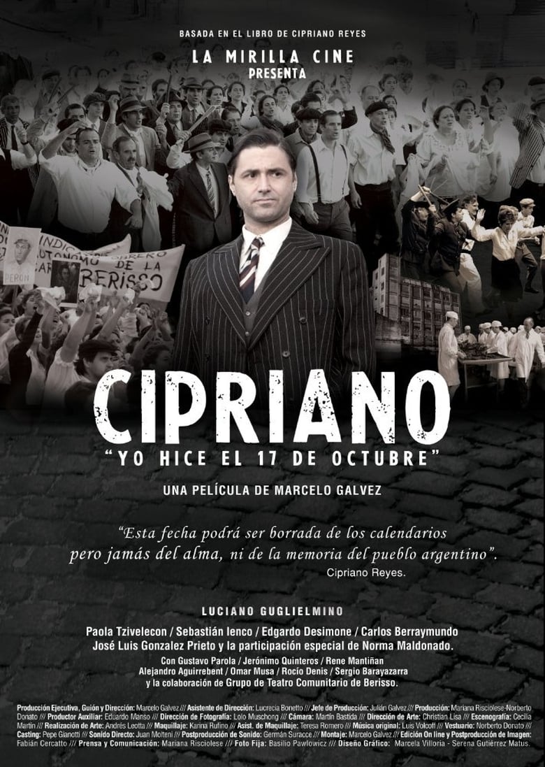 Poster of Cipriano, yo hice el 17 de octubre