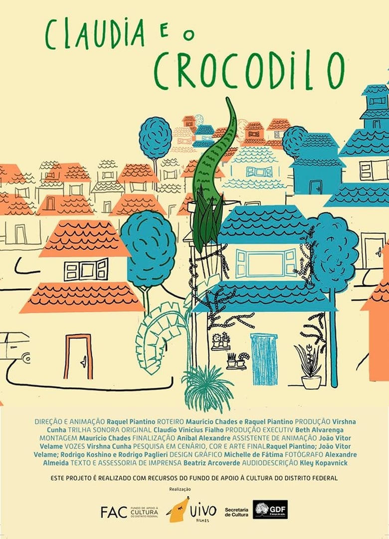 Poster of Claudia e o Crocodilo