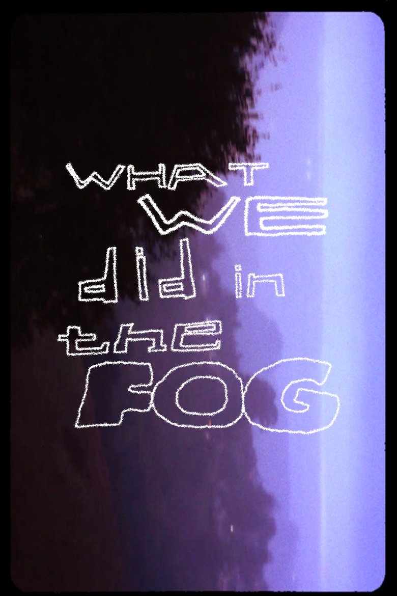 Poster of what we did in the fog