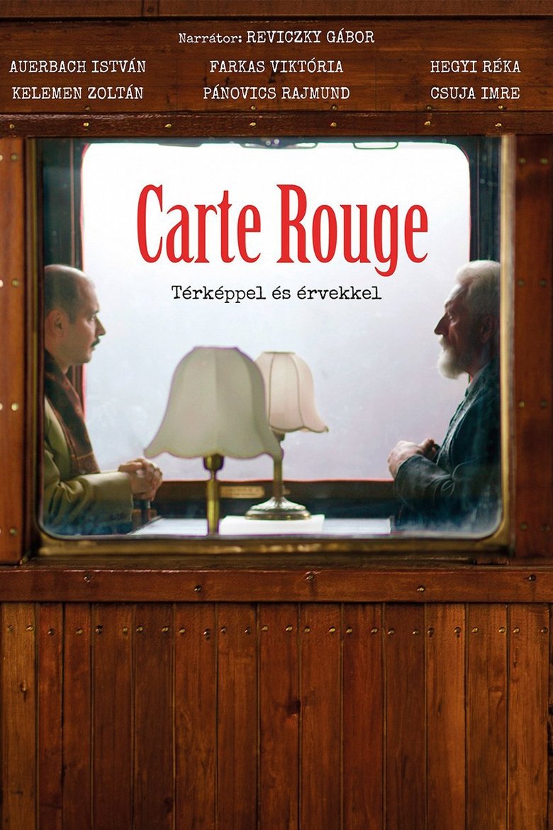 Poster of Carte Rouge – Vörös térkép