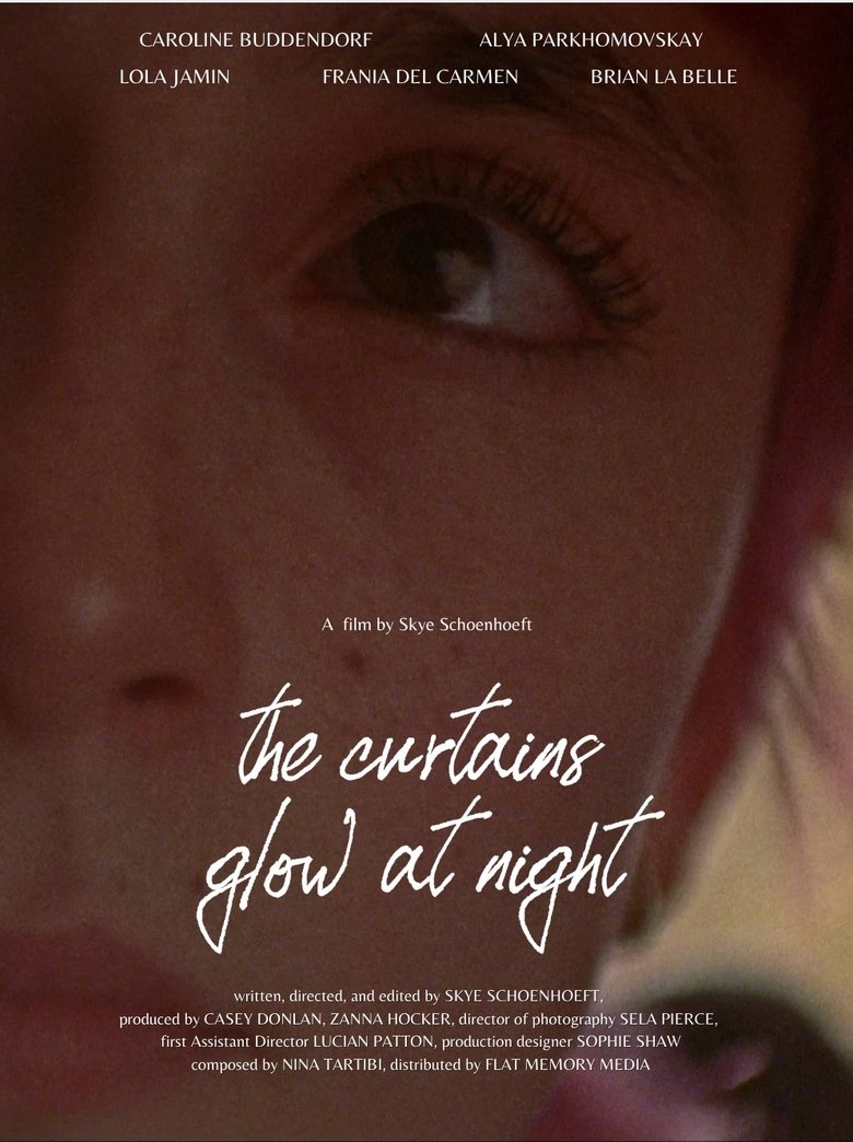 Poster of The Curtains Glow At Night