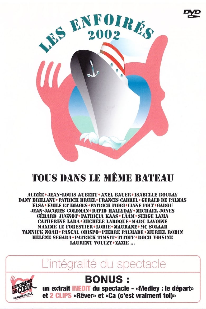 Poster of Les Enfoirés 2002 - Tous dans le même bateau