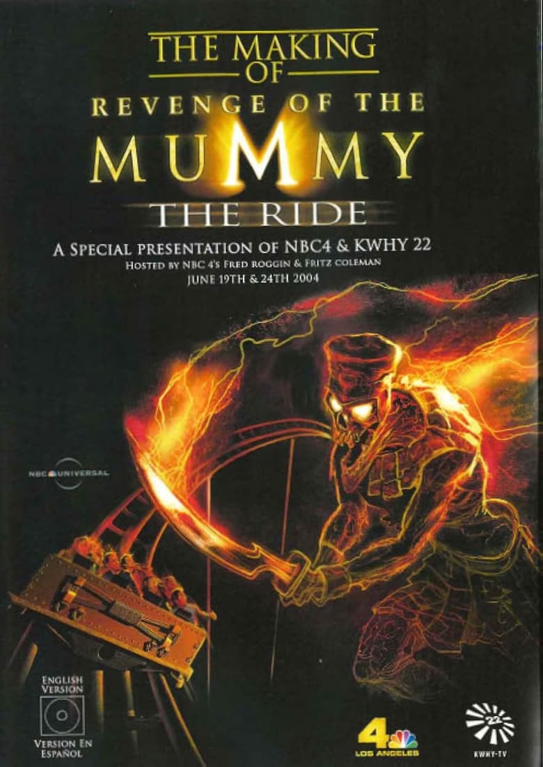 Poster of The making of Revenge of the Mummy - The Ride