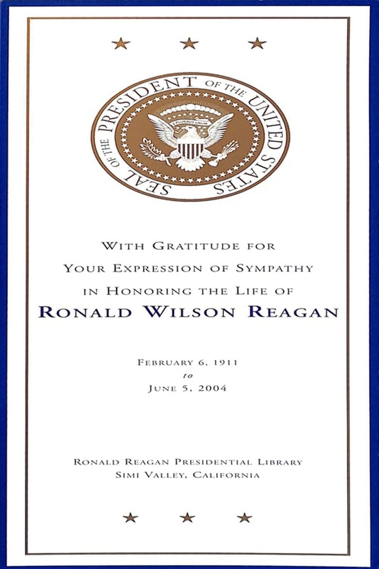 Poster of The State Funeral of Ronald Reagan