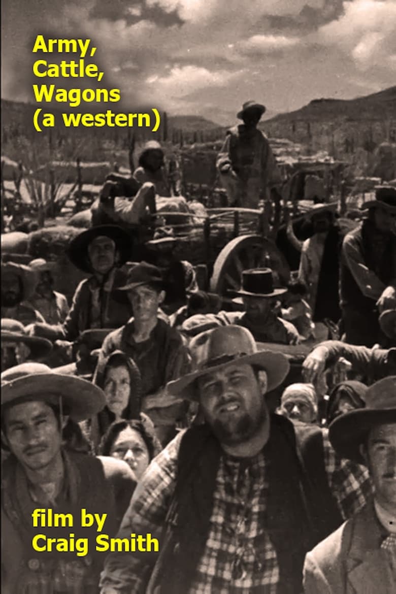 Poster of Army, Cattle, Wagons (a Western)