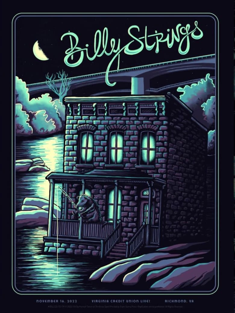 Poster of BIlly Strings | 2022.11.16 — Virginia Credit Union - Richmond, VA