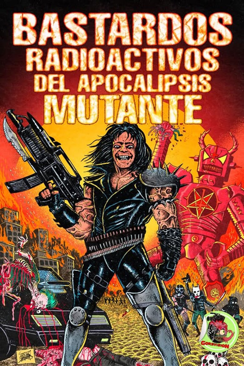 Poster of Bastardos radioactivos del apocalipsis mutante