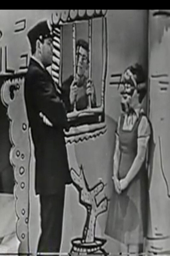 Poster of "Waiting for Godot" Intercut with “Krazy Kat”