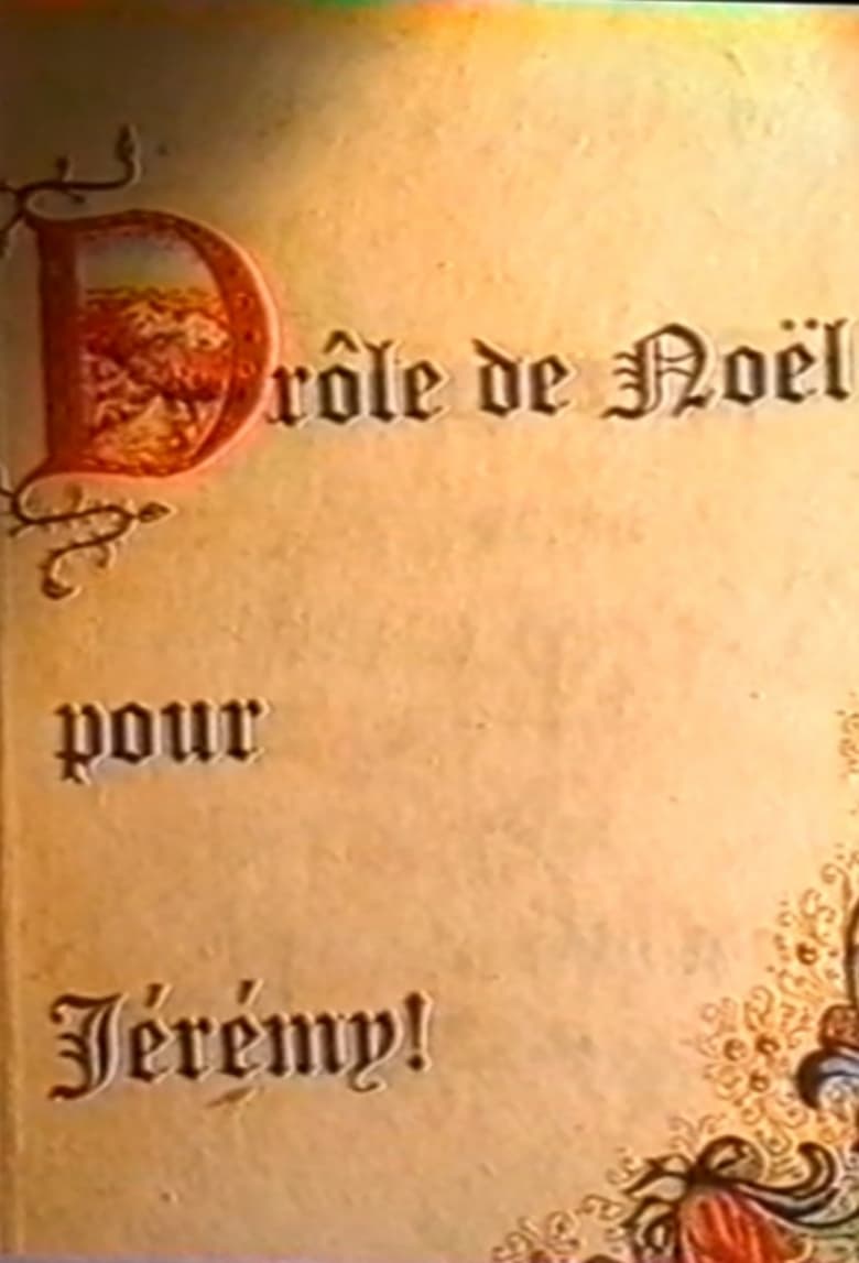 Poster of Drôle de Noël pour Jérémy