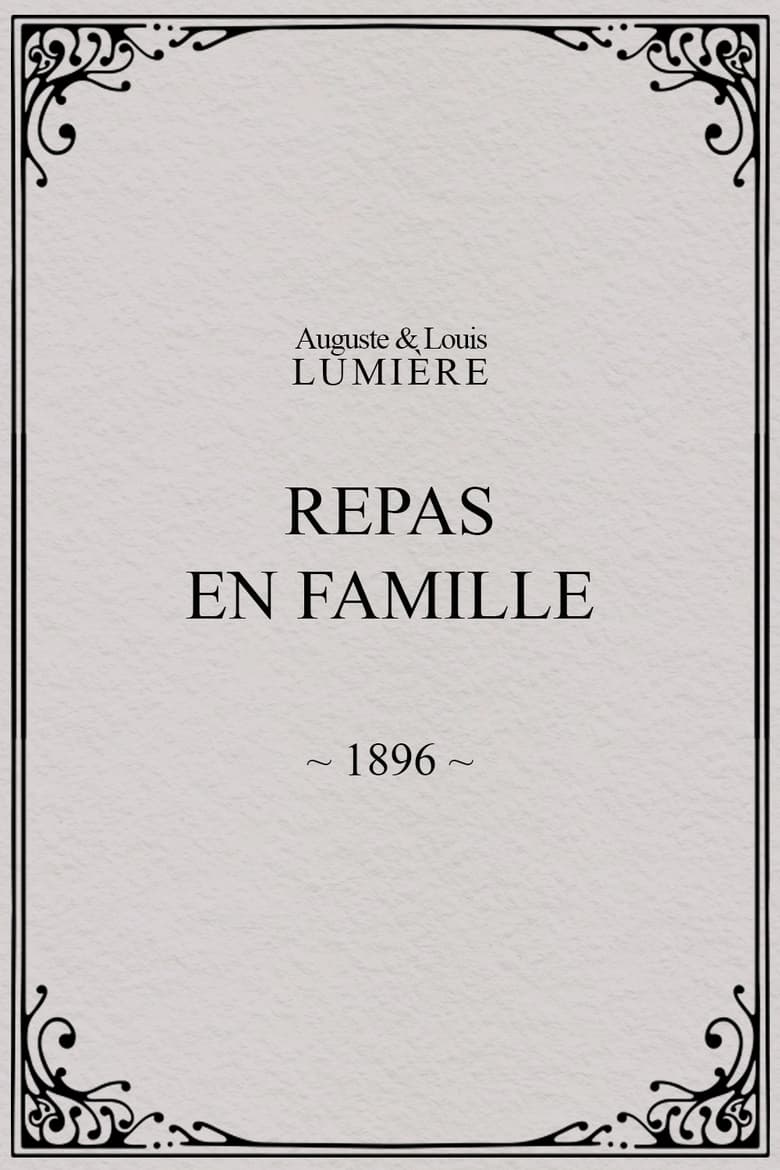 Poster of Repas en famille