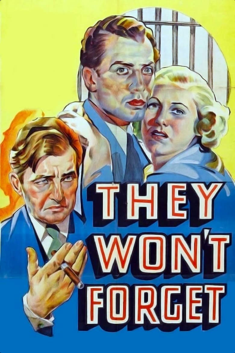 Poster of They Won't Forget