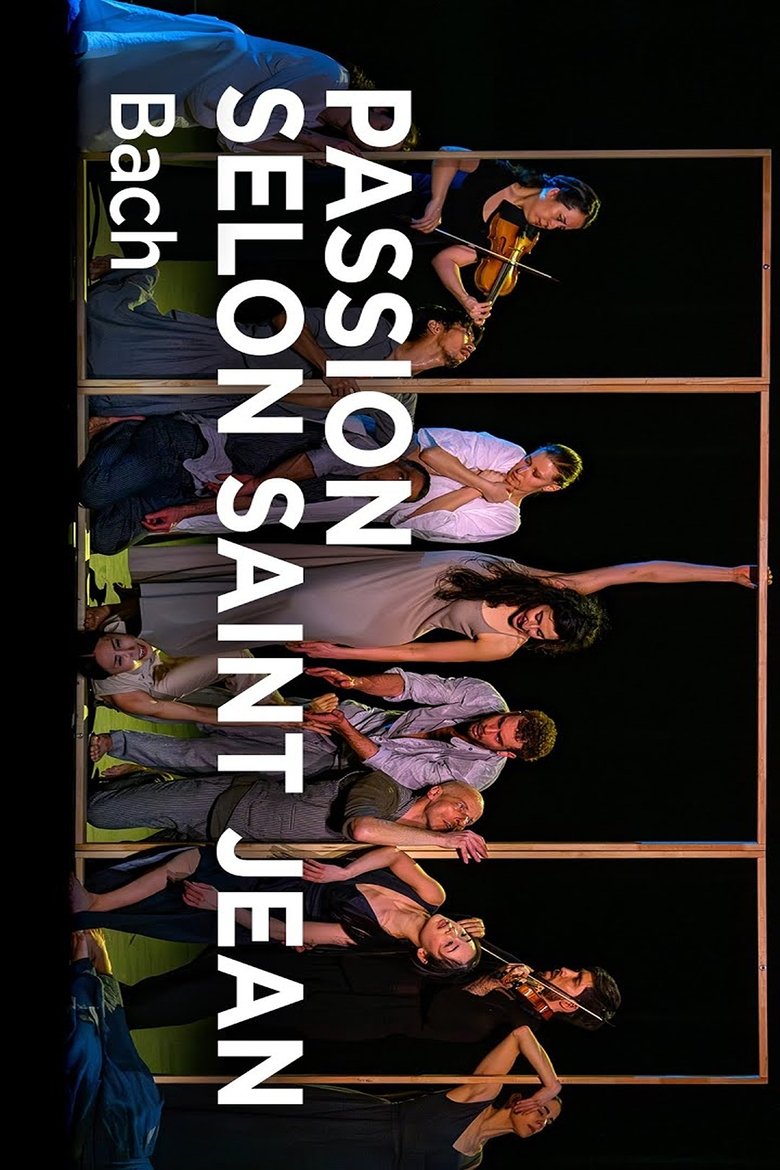 Poster of Bach's St John Passion Sasha Waltz