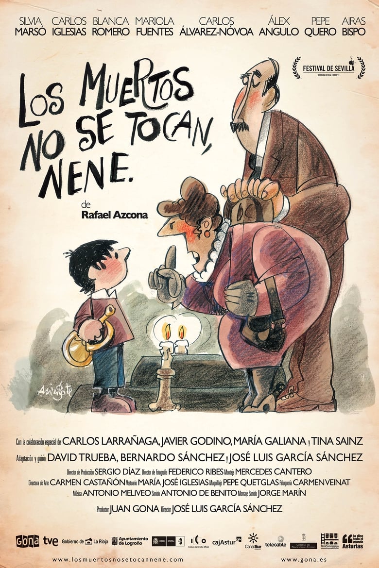 Poster of Los muertos no se tocan, nene