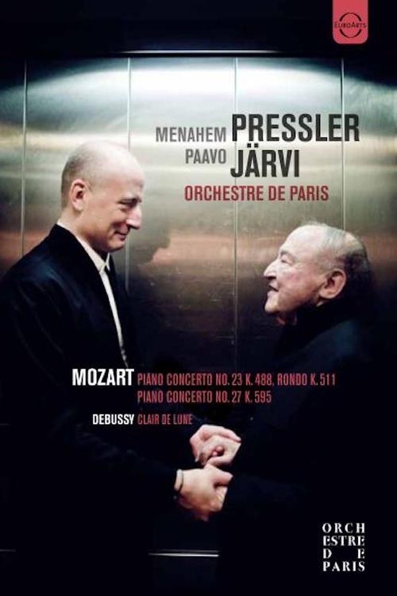 Poster of Menahem Pressler, Paavo Jarvi, Orchestre de Paris plays Mozart and Debussy