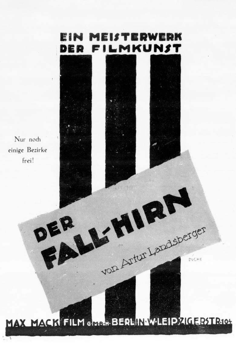 Poster of Der Fall Hirn