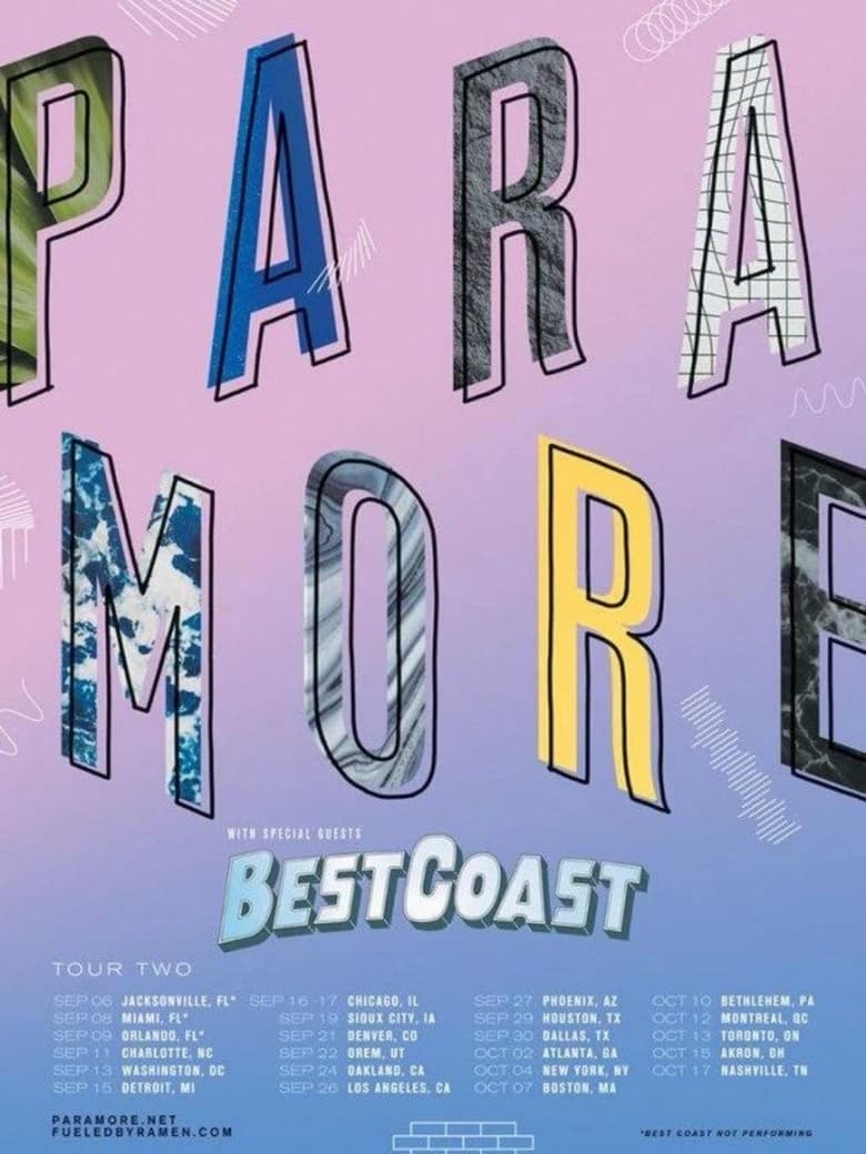 Poster of Paramore: AL Tour - Live From Paris