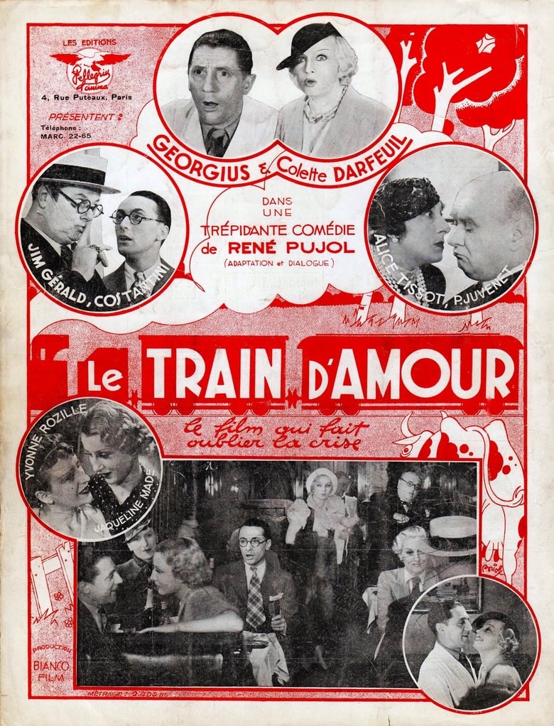 Poster of Le train d'amour