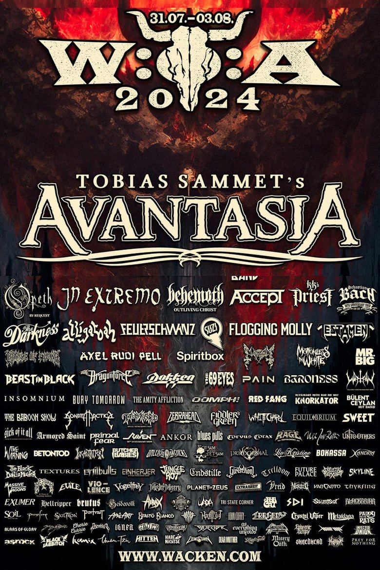 Poster of Avantasia Live at Wacken Open Air 2024