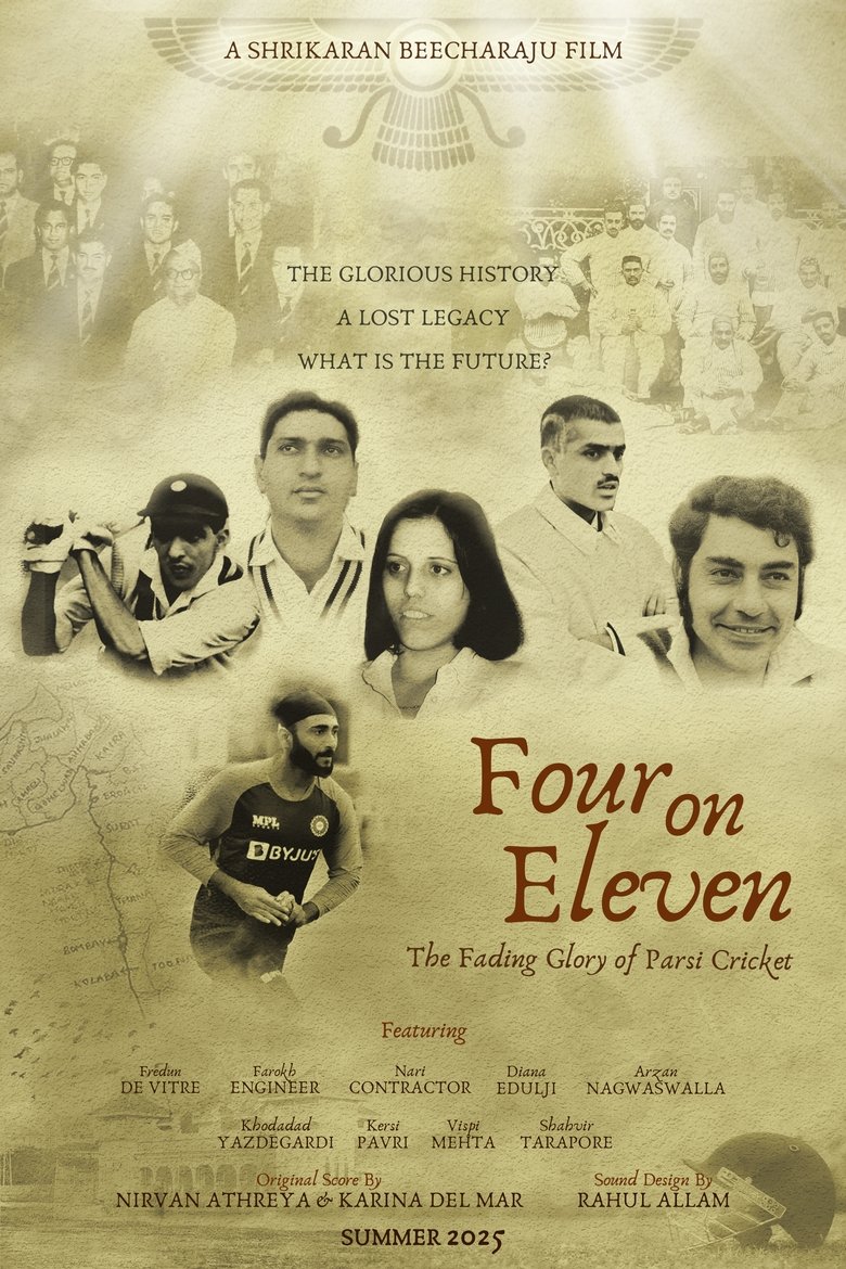 Poster of Four on Eleven : The Fading Glory Of Parsi Cricket