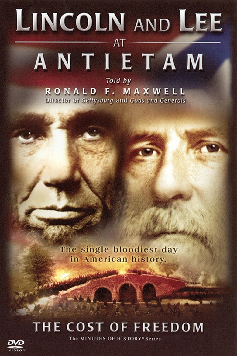Poster of Lincoln and Lee at Antietam: The Cost of Freedom