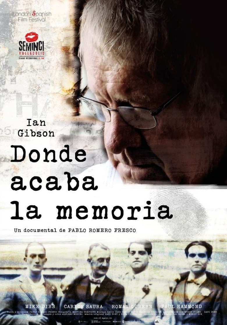 Poster of Donde acaba la memoria