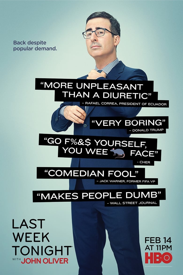 Poster of Episodes in Last Week Tonight With John Oliver - Season 3 - Season 3