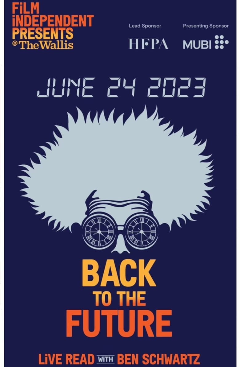 Poster of Live Read: Back to the Future