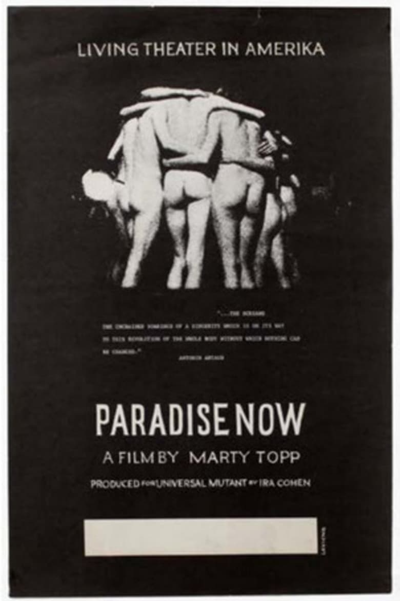 Poster of Paradise Now: The Living Theater in Amerika