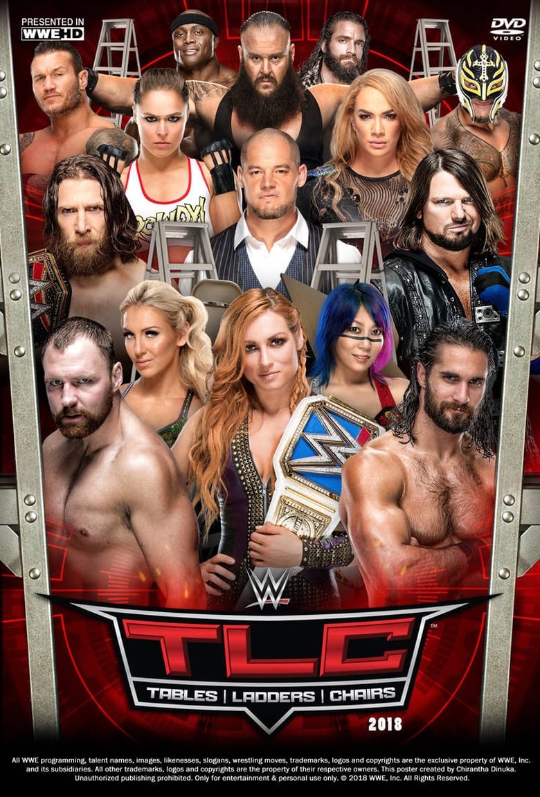 Poster of WWE TLC: Tables, Ladders & Chairs 2018