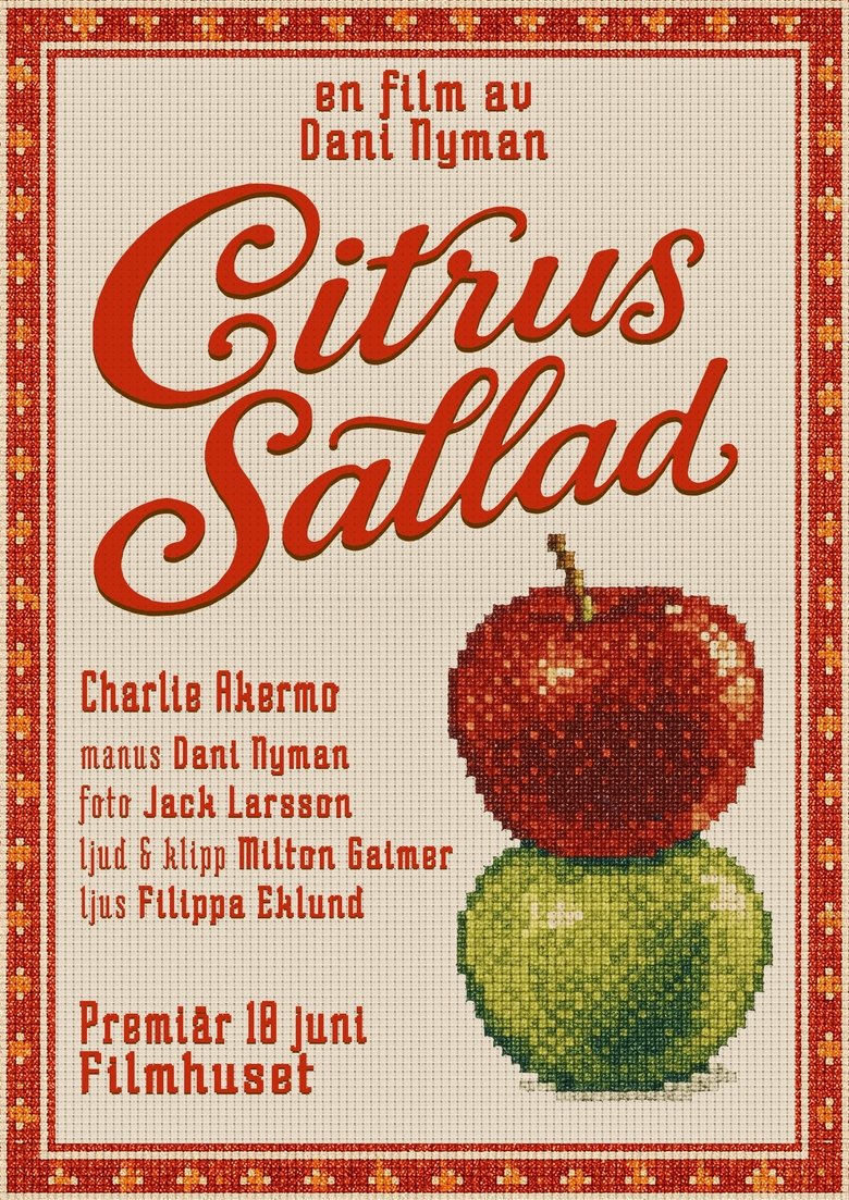 Poster of citrus sallad