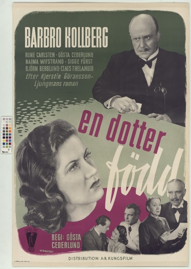 Poster of En dotter född