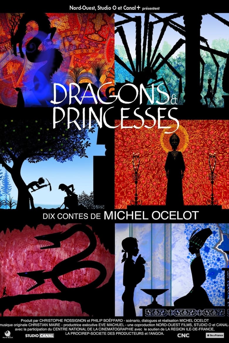 Poster of Dragons and Princesses