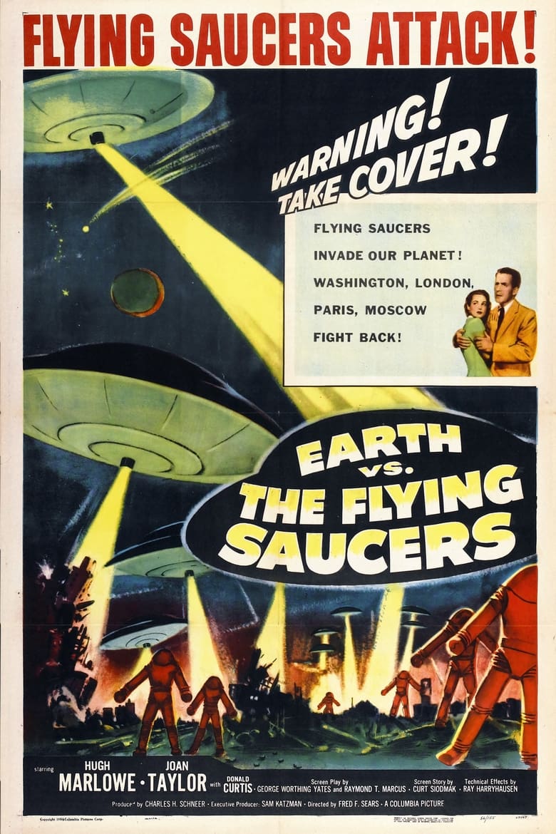 Poster of Earth vs. the Flying Saucers