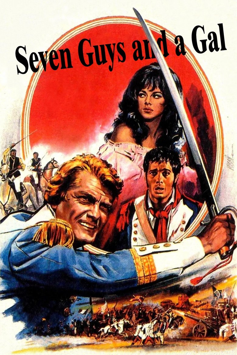 Poster of Seven Guys and a Gal
