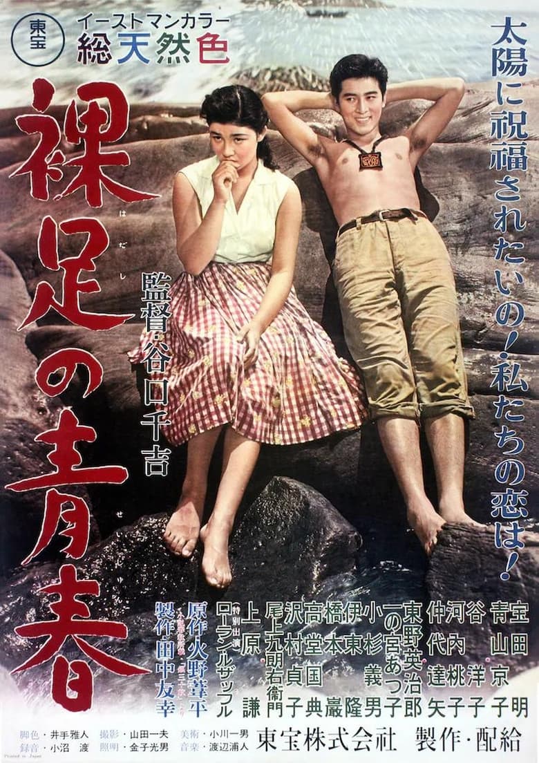 Poster of 裸足の青春