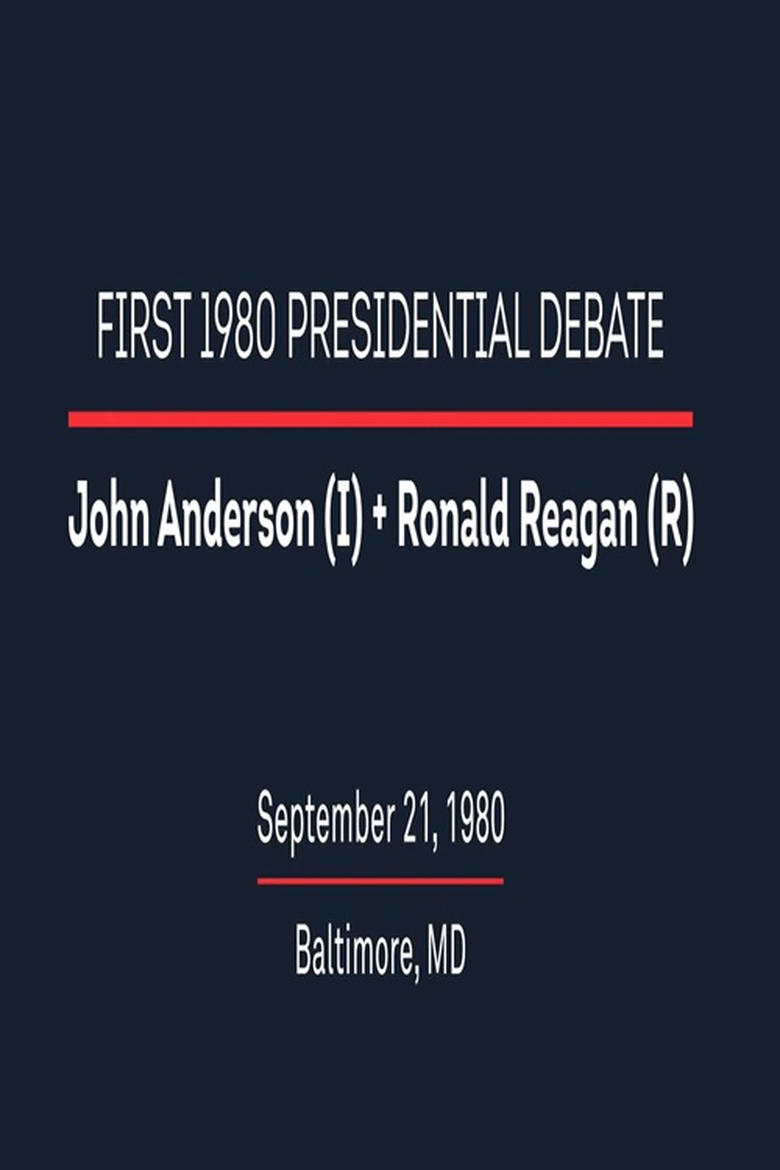 Poster of 1980 First Presidential Debate